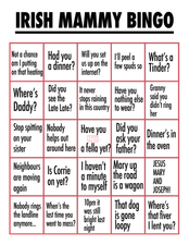 Irish Mam Bingo is here and it’s our new favourite thing