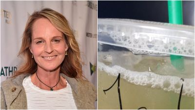 Helen Hunt’s recent trip to Starbucks ended in a pretty hilarious mix-up