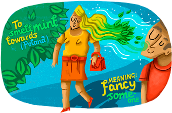 These illustrations depict how people profess their love all over the world