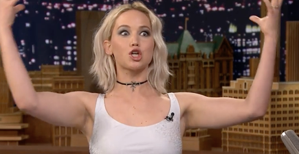 Watch: Jennifer Lawrence explains her joke about Kim Basinger dying