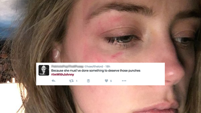 Here's the problem with people who are defending Johnny Depp