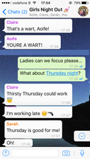 Girls Night Out WhatsApp Group