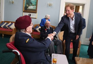 91-year-old D-day veteran is NOT impressed with Prince Harry’s outfit