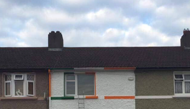PIC: This house in Dublin has gone all out to show their support to the Boys In Green