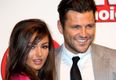 Mark Wright has a soppy message to Michelle Keegan on his football boots