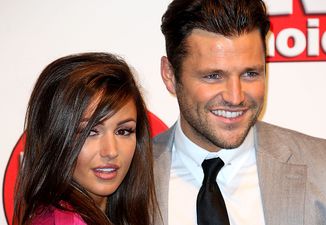 Mark Wright has a soppy message to Michelle Keegan on his football boots