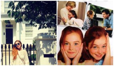 Lindsay Lohan shared a ‘Parent Trap’ throwback and it’s just great