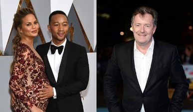 John Legend and Chrissy Teigen have Twitter spat with Piers Morgan