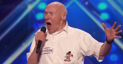 This 82-year-old’s hard rock performance will shock the pants off you
