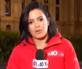 VIDEO: Female TV reporter gets punched in the face on air