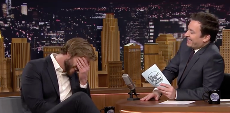 PIC: Jimmy Fallon unearthed a gas old photo of Liam Hemsworth