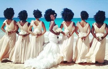 This bridal party is getting attention for a really lovely reason