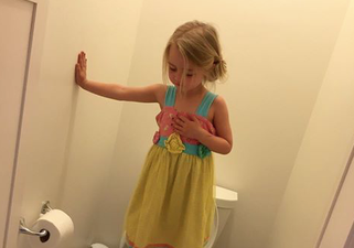 Mum reveals heartbreaking truth behind ‘funny’ photo of her daughter