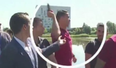 Cristiano Ronaldo throws a reporter’s microphone into a lake in latest tantrum