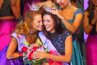 The first openly gay beauty contestant is crowned and will compete at Miss America