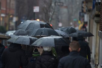 Status yellow rain warnings issued for parts of the country 
