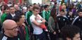 Seamus Coleman got a wonderful reception when he returned home to Donegal