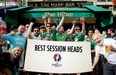 Irish fans awarded ‘Best Session Heads’ medal of honour by Mayor of Paris