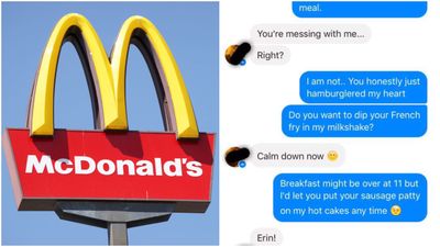 Things didn’t go too well for this McDonald’s employee when he tried to chat up his crush