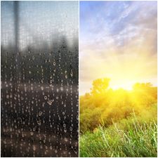 The weather this weekend looks like a mixed bag