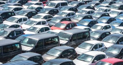 We pity the poor Dublin driver who parked the car and arrived back to THIS