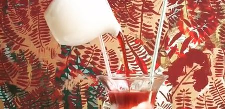 Red Wine ICE CREAM FLOATS are a thing (Oh hi, Summer!)