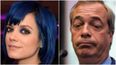 Lily Allen says what we’re all thinking at a dinner party with Nigel Farage and Rupert Murdoch