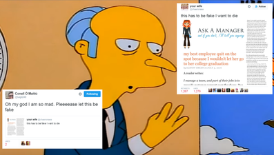 We can’t decide if this “great employee’s” boss is mean, stupid or both