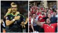 Welsh fans give the Irish a run for their money as they sing their hearts out after Euro 2016 exit