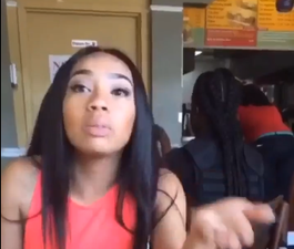 A boy took his girlfriend’s pizza without asking, and her reaction is priceless