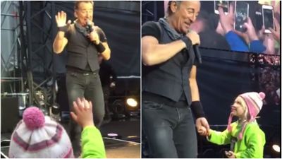This 4-year-old girl singing with Bruce Springsteen is the cutest thing you’ll see all day