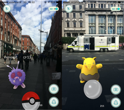 Here’s what Pokémon GO looks like around Dublin