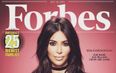 Kim Kardashian’s response to her Forbes cover shows she can laugh at herself