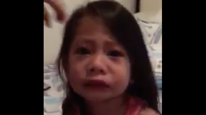 This little girls horrified reaction to her sisters period is heart-warmingly cute