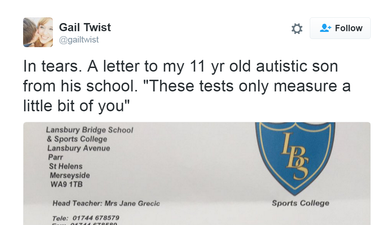 People love this teacher’s touching letter to boy with autism who failed his exams