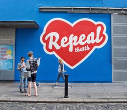 The Repeal Mural is back with a new location