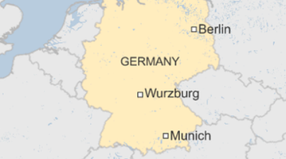 Man armed with axe launches attack on train in Germany
