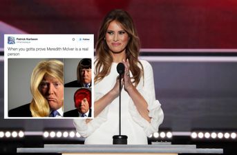 This conspiracy theory about Melania Trump’s “speechwriter” is totally crazy but it might be true