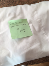 Mum leaves note with simple request and son hilariously takes it literally
