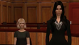 There is a Sims version of a court case between Kim and Taylor and it’s hilarious