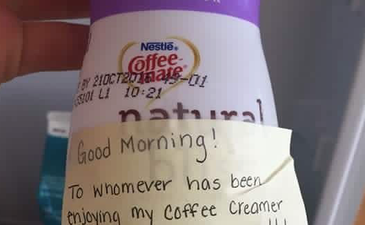 This is why you should never steal your co-workers food from the office fridge