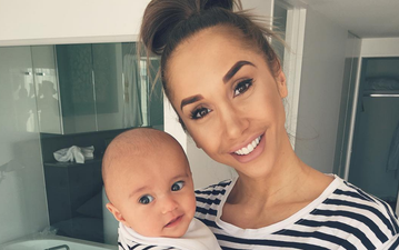 This model shows us the very realistic side to having babies