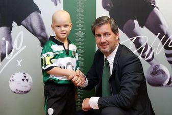Portugese football team make 5 year old cancer sufferer’s dreams come true