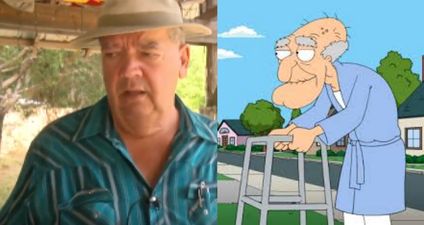 This man from a news report sounds EXACTLY like Herbert from ‘Family Guy’