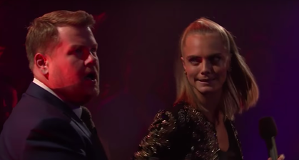 Cara Delevingne completely RUINS James Corden and Dave Franco in epic rap battle