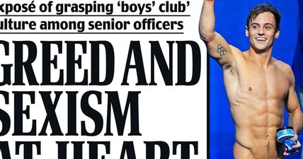 ‘The Daily Mail’s’ Tom Daley front page has angered a lot of people