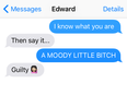 10 texts Bella and Edward from Twilight probably sent each other