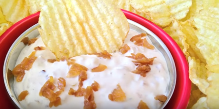 Double-dipping your crisps is really not a good idea