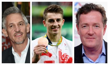 Gary Lineker says what we’re all thinking to Piers Morgan for his dig at Olympic medal winner