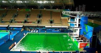 Things have gone from bad to worse for the Olympic diving pool